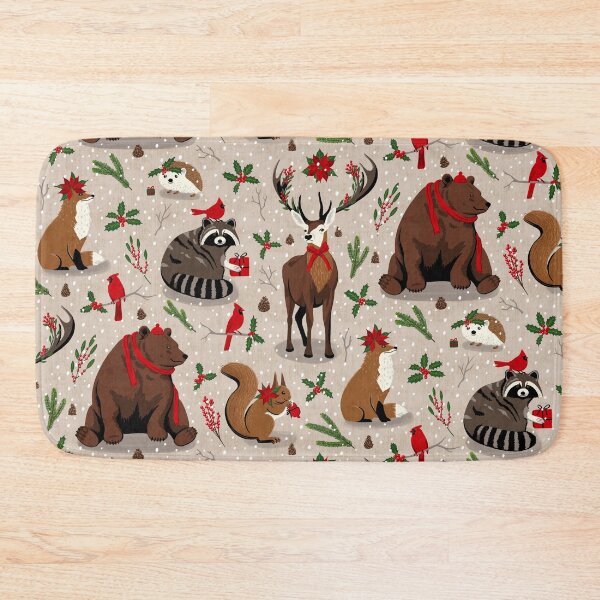 Item preview, Winter Forest Animals designed and sold by BexMorleyArt.