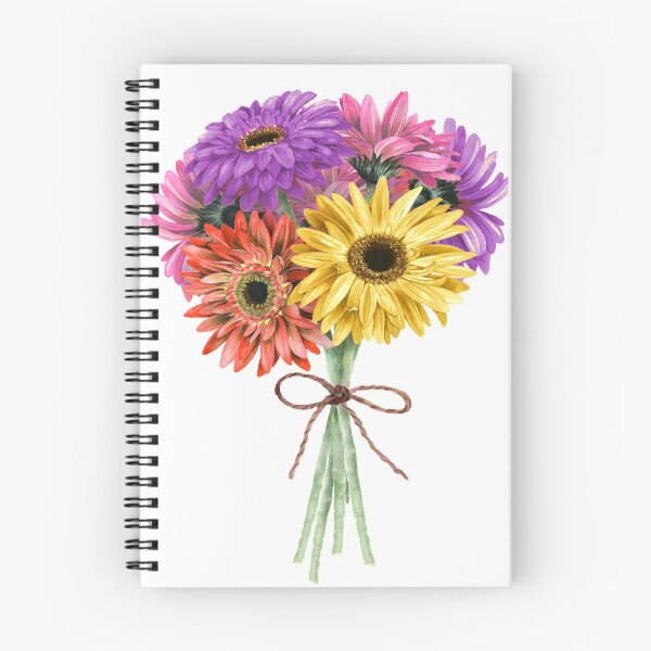 Item preview, Gerber Gerbera Daisy Bouquet  designed and sold by ColorFlowArt.