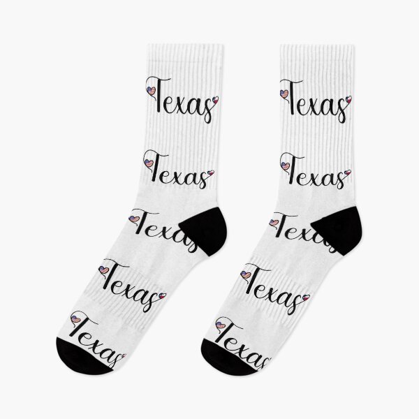 Item preview, I Love Texas - Texas Script With Heart Shaped Flags designed and sold by molamode.