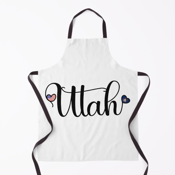Item preview, I Love Utah - Utah Script With Heart Shaped Flags designed and sold by molamode.