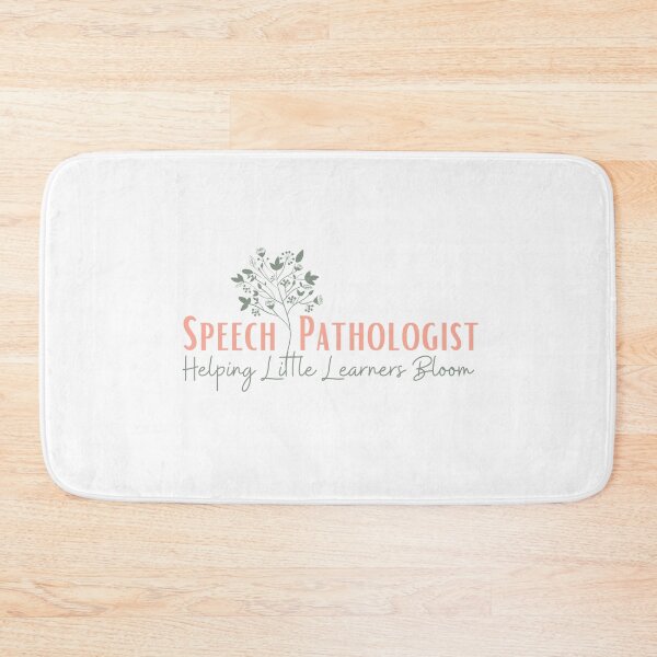 Item preview, Speech Pathologist – Helping Little Learners Bloom | Speech Therapist designed and sold by Presto Prints Design.