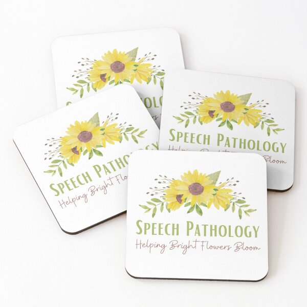 Item preview, Speech Pathology – Helping Bright Flowers Bloom | Speech Therapist designed and sold by Presto Prints Design.