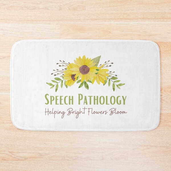 Item preview, Speech Pathology – Helping Bright Flowers Bloom | Speech Therapist designed and sold by Presto Prints Design.