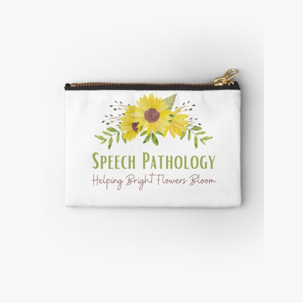Item preview, Speech Pathology – Helping Bright Flowers Bloom | Speech Therapist designed and sold by Presto Prints Design.