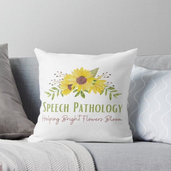 Item preview, Speech Pathology – Helping Bright Flowers Bloom | Speech Therapist designed and sold by Presto Prints Design.