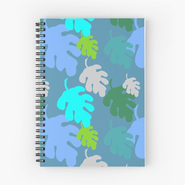 Item preview, It's Raining Leaves (Blue and Green Oak Edition) designed and sold by Spammabelle.