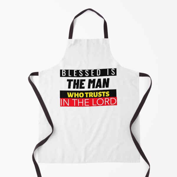 Item preview, BLESSED IS THE MAN WHO TRUSTS IN THE LORD T-SHIRT/STICKER GIFT designed and sold by BestCoolStuff.