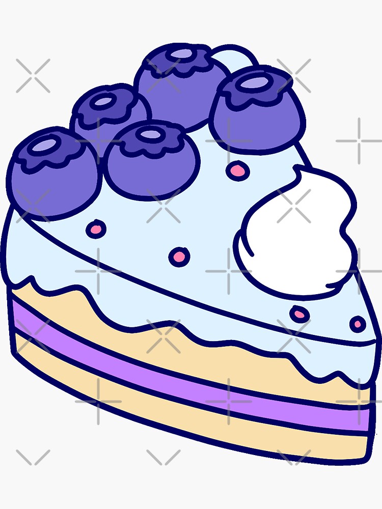 Blueberry Tall Cake Vinyl