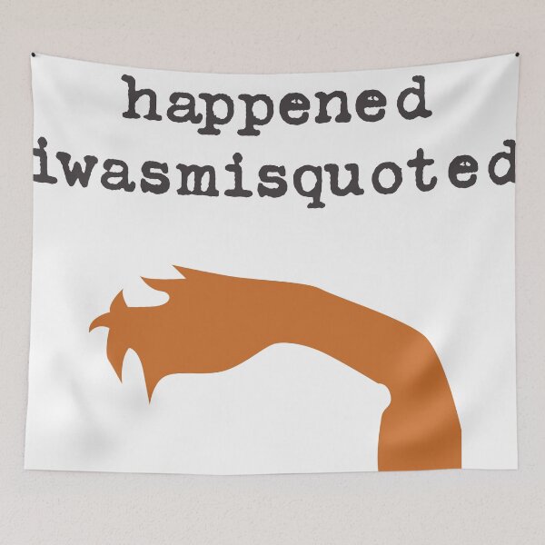 Item preview, The misquoted snarker designed and sold by serv-flower.