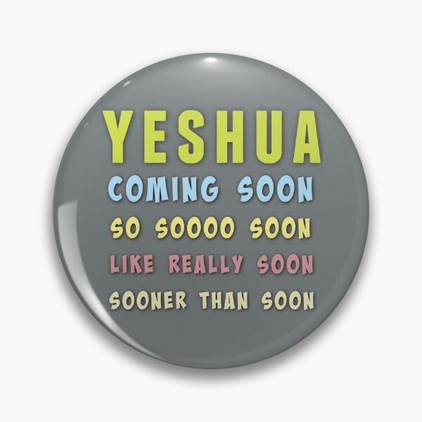 Item preview, Yeshua Is Coming Soon The Rapture The Second Coming of Jesus designed and sold by TheKingdomAttic.