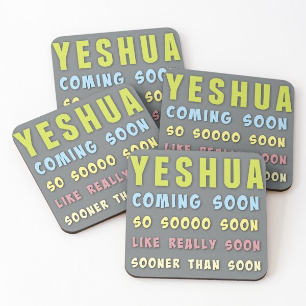 Item preview, Yeshua Is Coming Soon The Rapture The Second Coming of Jesus designed and sold by TheKingdomAttic.