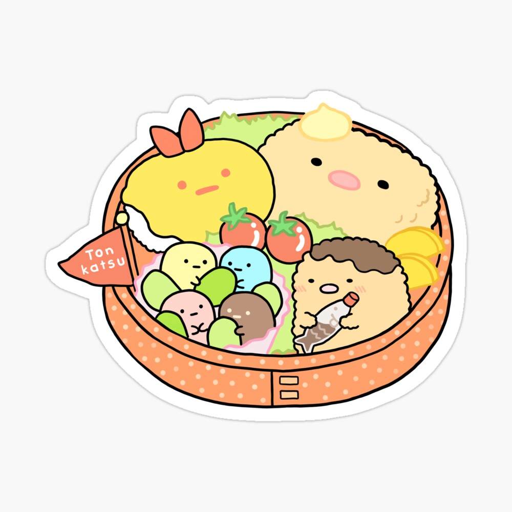 Kawaii Cute Sumikkogurashi Bento Lunch Box Containers Set San-x (KY60601) -  Kawaii Shop Japan