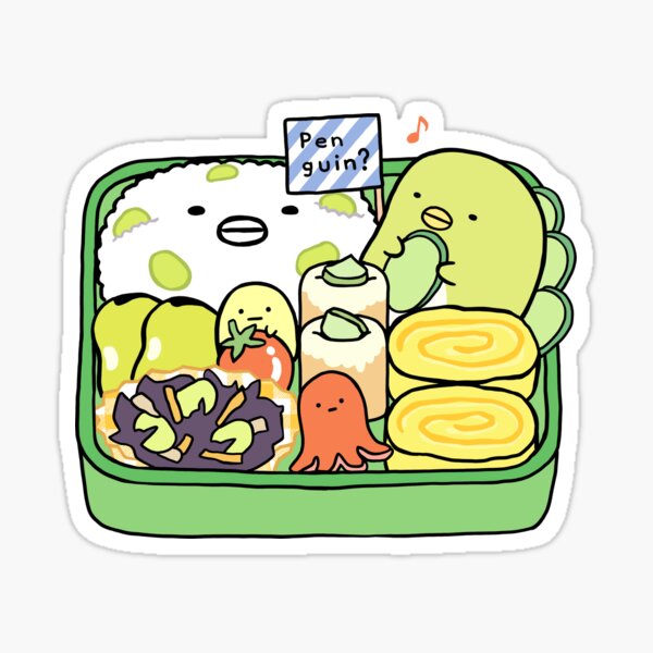 Sumikko Gurashi Kawaii Bento Box Sticker for Sale by LiquidNeko