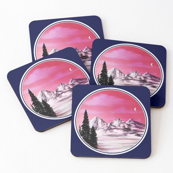 Item preview, Three Sisters Pink Sunset designed and sold by Fernheart Designs.