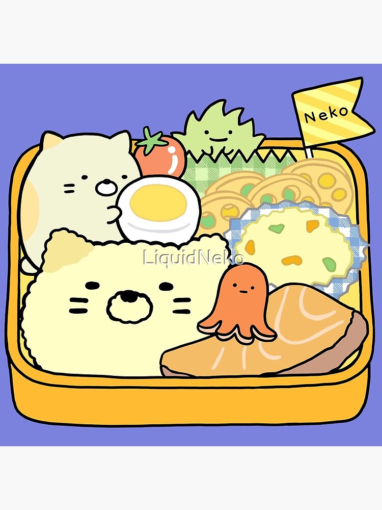 Sumikko Gurashi Kawaii Bento Box Sticker for Sale by LiquidNeko