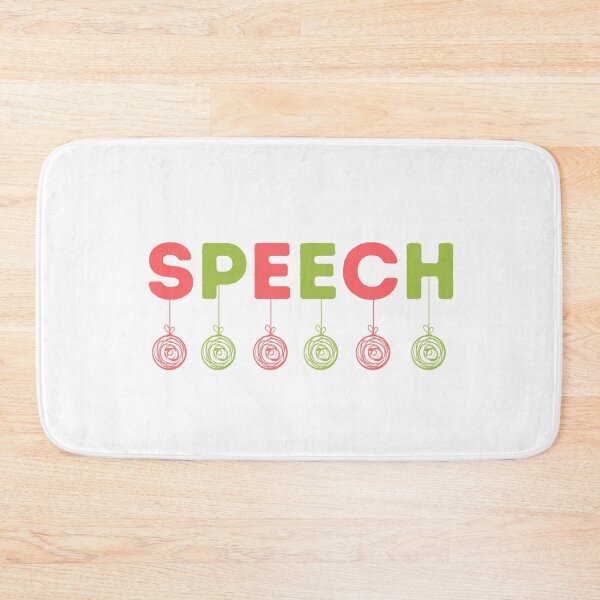Item preview, Speech Christmas | Speech Pathology Christmas Gift designed and sold by Presto Prints Design.