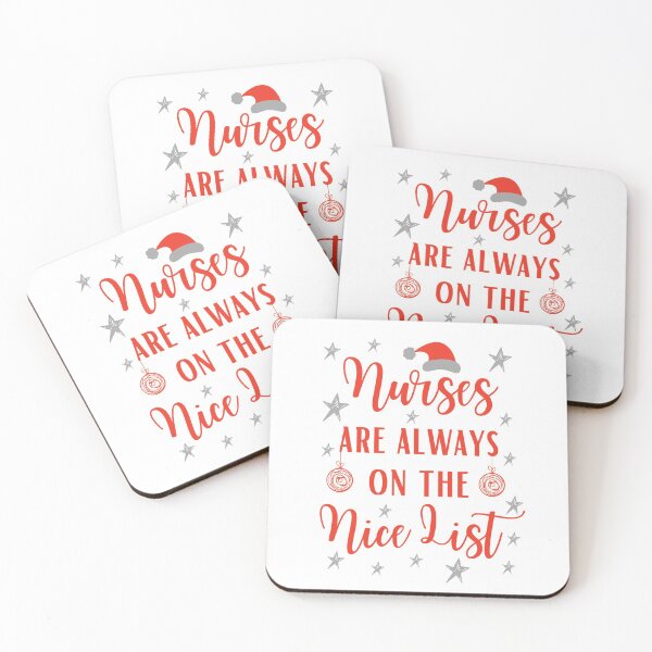 Item preview, Nurses On The Nice List | Nurse Christmas Shirt | Nurse Christmas Gift designed and sold by Presto Prints Design.
