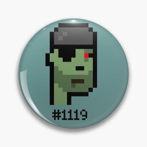 Item preview, CryptoPunks #1119 designed and sold by hodlerbrothers.