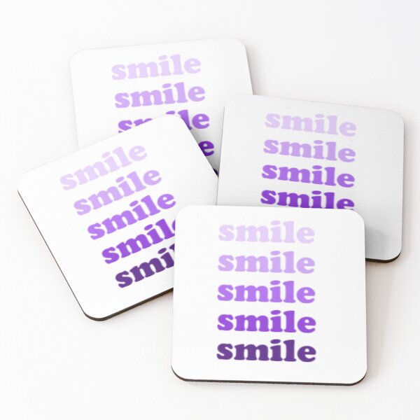 Item preview, Smile x5 in purple designed and sold by violetsareblue8.