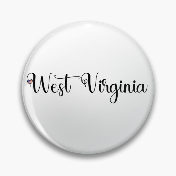 Item preview, I Love West Virginia - West Virginia With Heart Shaped Flags designed and sold by molamode.