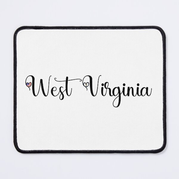 Item preview, I Love West Virginia - West Virginia With Heart Shaped Flags designed and sold by molamode.