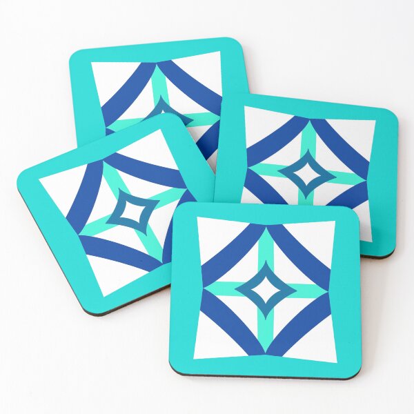 Artikelvorschau, Breeze Block Nine Multi Blau entworfen und verkauft von Owen1976.