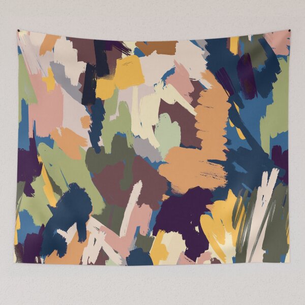 Item preview, iPhone 13 Abstract Strokes Texture Colorful Yellow designed and sold by ninoladesign.
