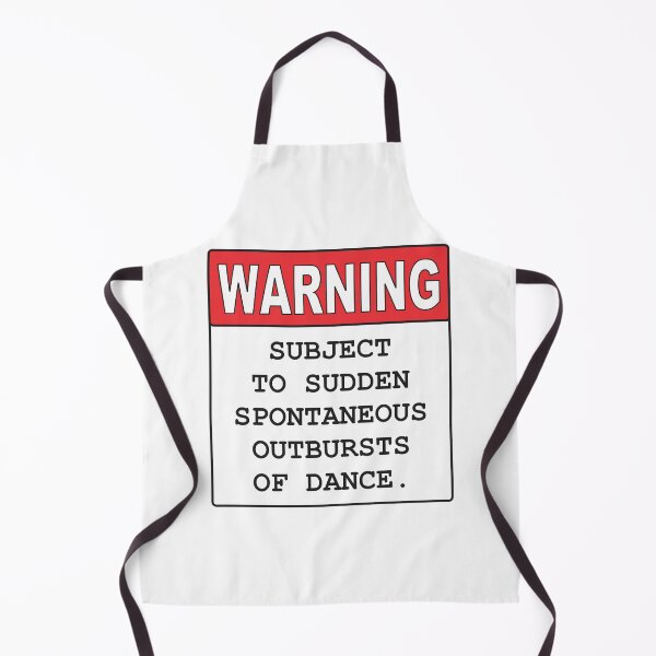 Item preview, WARNING Subject to Sudden Spontaneous Outbursts of Dance designed and sold by MellowManatees.