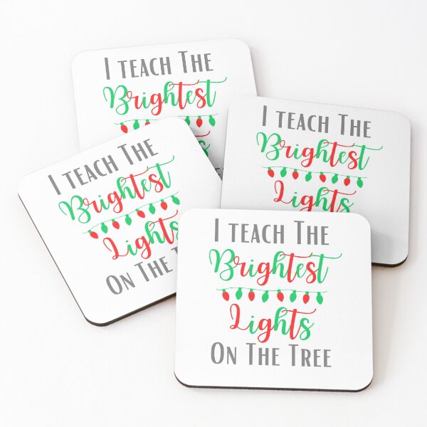 Item preview, I Teach The Brightest Lights - Teacher Christmas Gift | Teacher Shirt | Teaching GIft designed and sold by Presto Prints Design.