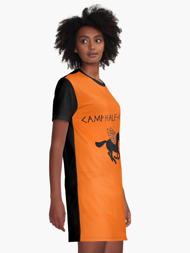 CAMP HALF BLOOD - Percy Jackson Graphic T-Shirt Dress by Barhum-Medina