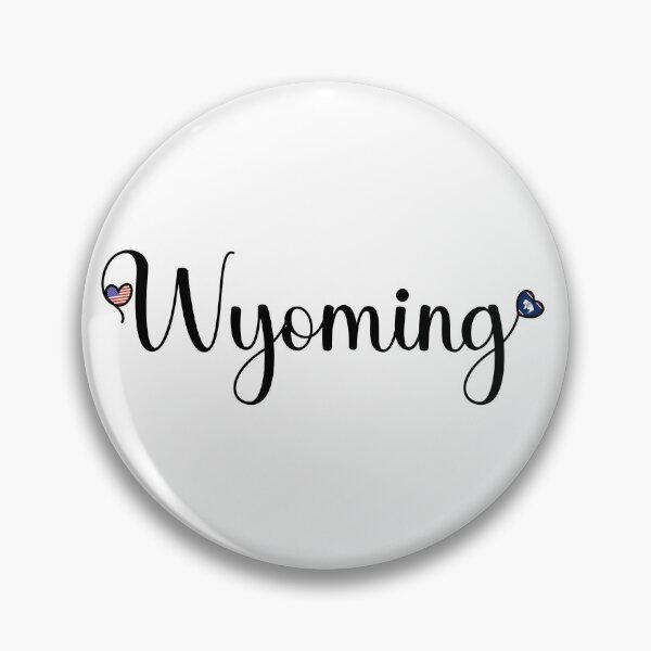 Item preview, I Love Wyoming - Wyoming Script With Heart Shaped Flags designed and sold by molamode.