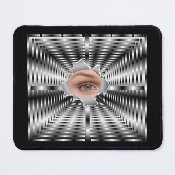 Item preview, I CAN SEE YOU! - OPTICAL ILLUSION - GEOMETRIC VISUAL EFFECT designed and sold by MrCreativeArts.