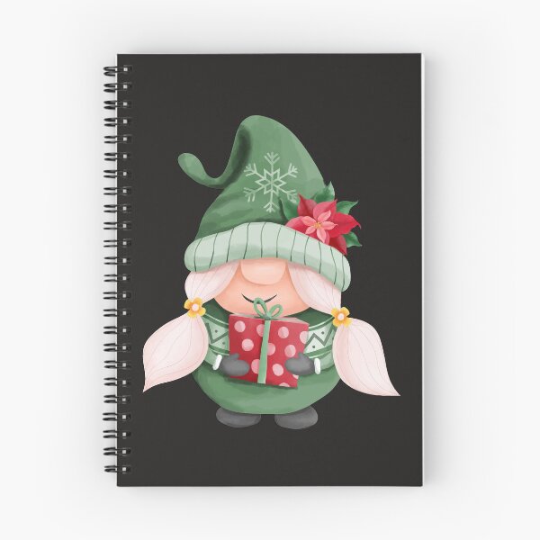 Item preview, Aesthetic  Christmas Funny Gnome holding gift designed and sold by urban-color.