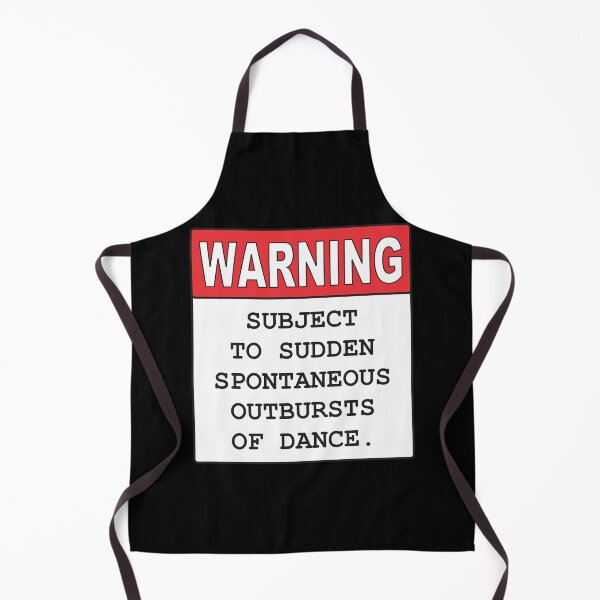 Item preview, WARNING Subject to Sudden Spontaneous Outbursts of Dance designed and sold by MellowManatees.