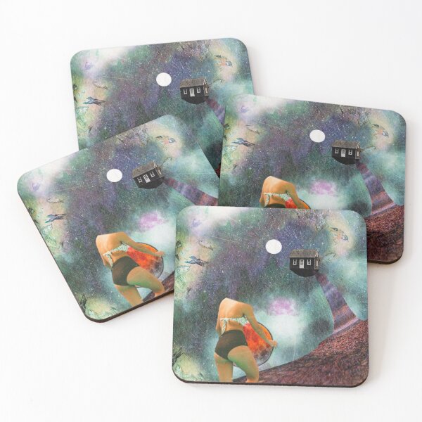 Item preview, missing - watercolour trippy digital collage  designed and sold by WitchInTheWack.