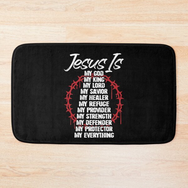 Item preview, Jesus My Savior Lord Christian God Cross Christian designed and sold by Dressed For  Duty.