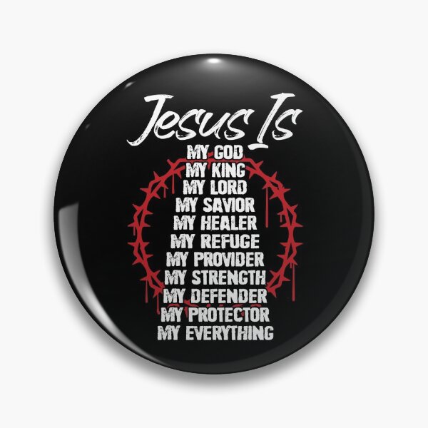 Item preview, Jesus My Savior Lord Christian God Cross Christian designed and sold by Dressed For  Duty.