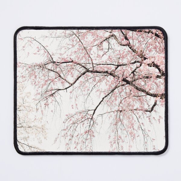 Artikelvorschau, Rosa Kirschblüten im Nebel entworfen und verkauft von PixDezines.