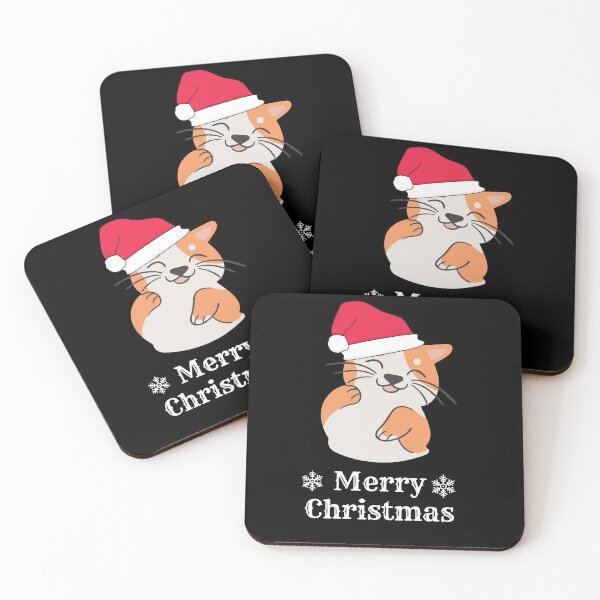 Item preview, Cute Cat Merry Christmas designed and sold by Rsagur12.