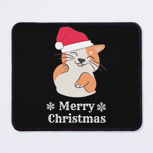Item preview, Cute Cat Merry Christmas designed and sold by Rsagur12.