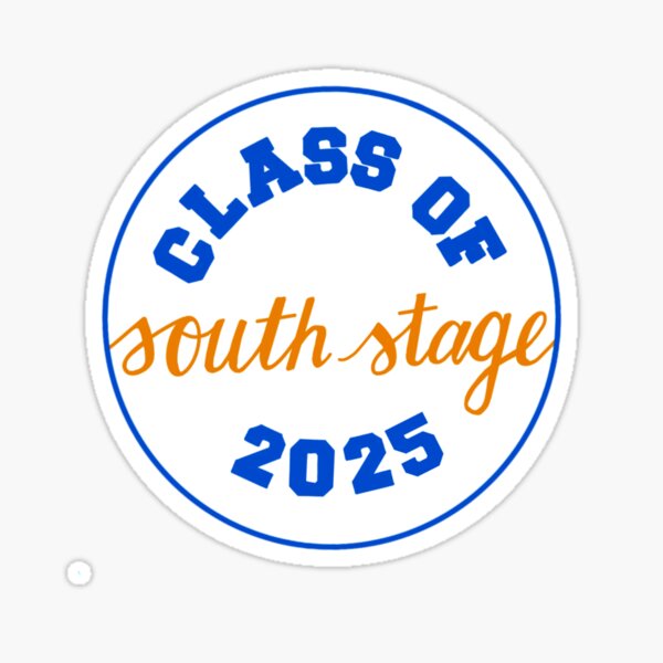 Class Of 2025 Sticker For Sale By Southstage Redbubble 5121