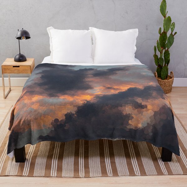 Item preview, Impressionistic Storm Clouds at Sunrise designed and sold by MathenaArt.