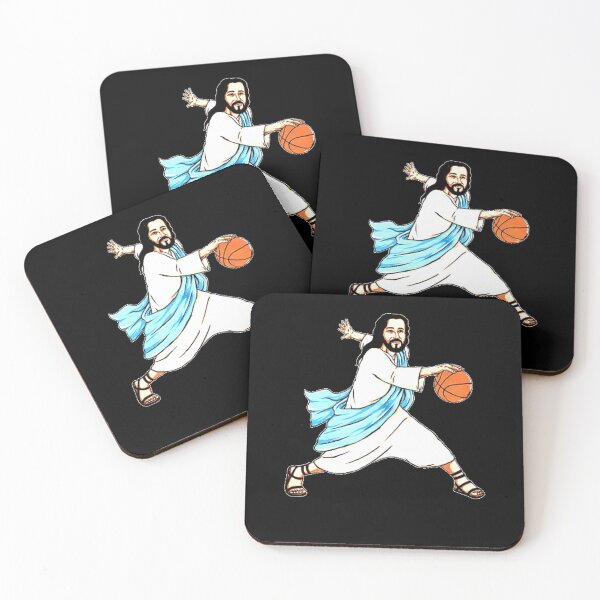 Item preview, Jesus Play Basketball Funny Christmas  designed and sold by Basketball7xt12.
