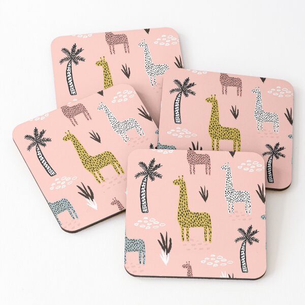 Item preview, Giraffe Vintage Seamless designed and sold by SiouxLove.
