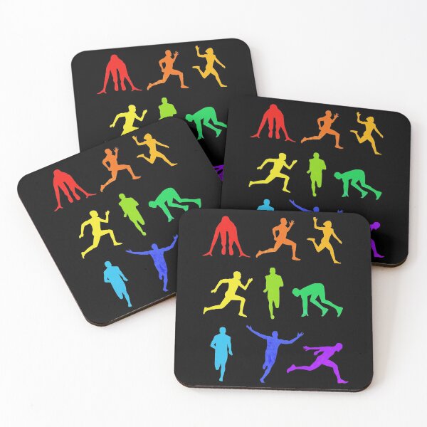 Item preview,  Colorful Running Art designed and sold by SiouxLove.