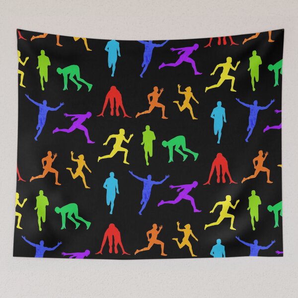 Item preview,  Colorful Running Art designed and sold by SiouxLove.