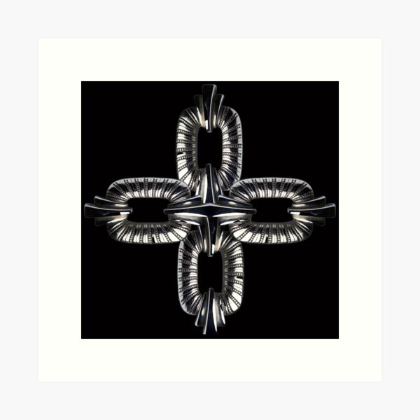 Artikel-Vorschau von Jugendstil-Industrie in Schwarz und Silber, designt und verkauft von SloganExpress.