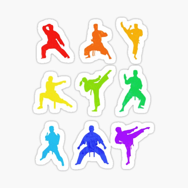 Item preview, Colorful Taekwondo Art designed and sold by SiouxLove.