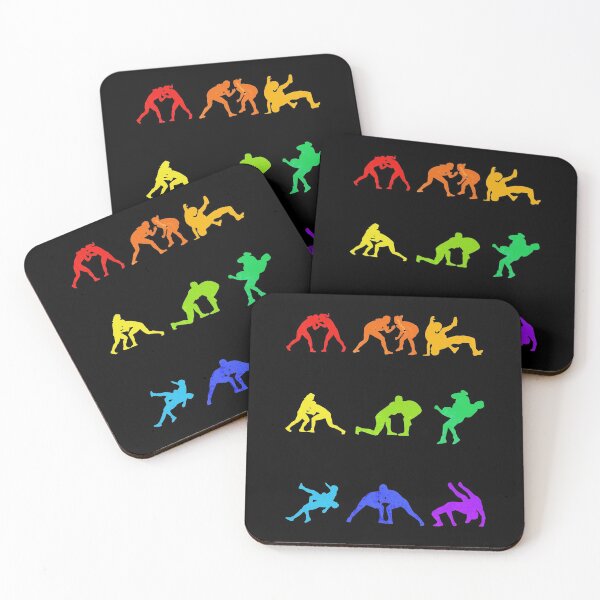 Item preview, Colorful Wrestling Art designed and sold by SiouxLove.