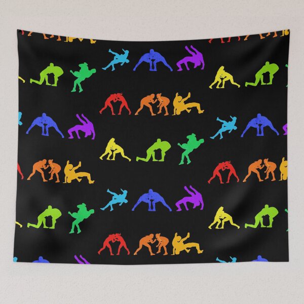 Item preview, Colorful Wrestling Art designed and sold by SiouxLove.